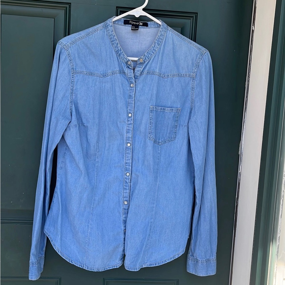 Forever21 denim shirt